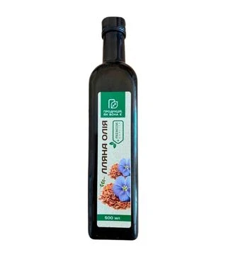 Масло льняное Продукция, как она есть, 500 мл