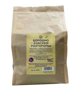 Мука расторопши Продукция, как она есть, 1 кг