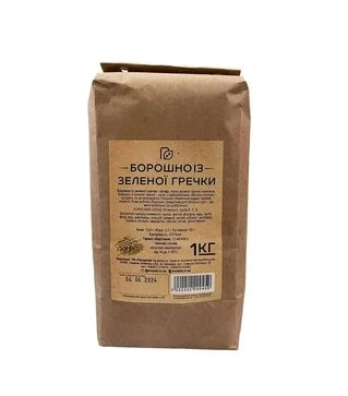 Мука из зеленой гречки Продукция, как она есть, 1 кг