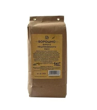 Мука из бурого риса Продукция, как она есть, 1 кг