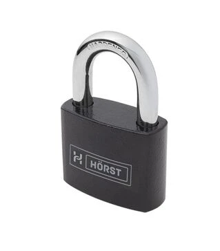 Замок навісний Horst 50мм, чорний (HR-SP4-50D)