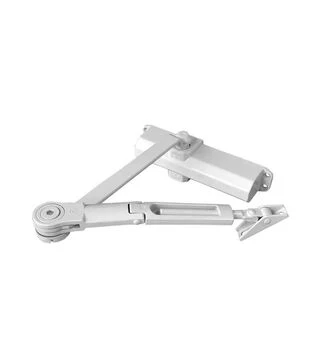 Дверной доводчик DORMA TS Compact с фиксирующей рычажной тягой, Белый (67010211)