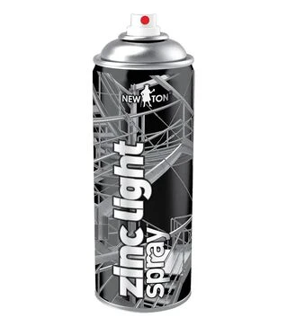 Емаль цинкова антикорозійна New Ton Zinc Light Spray, 400 мл