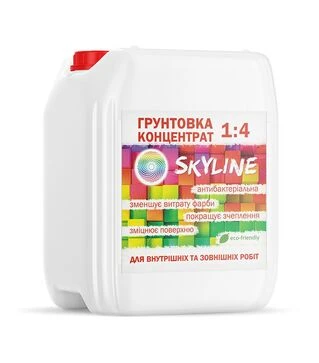Ґрунтовка акрилова глибокого проникнення SkyLine Біла, 5 л (Концентрат, 1:4)