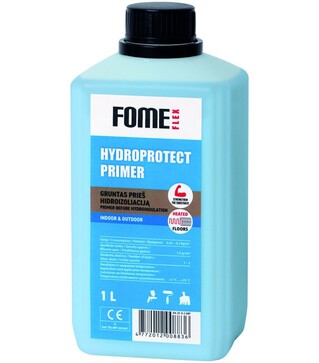 Ґрунтовка гідроізоляційна Fome Flex для ванних та душових, Блакитна, 1 л