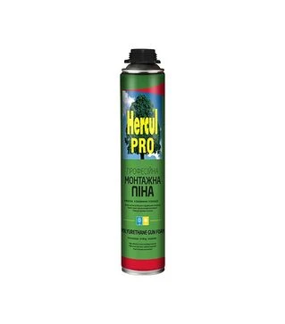 Пена монтажная пистолетная Hercul Pro, 750 мл