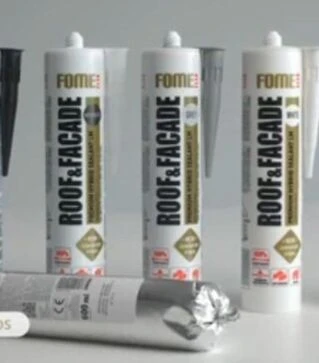 Герметик гибридный Fome Flex Roof&amp;Facade для фасада, Антрацит, 300 мл
