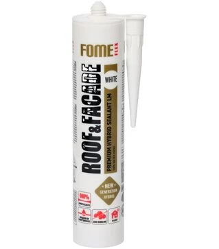 Герметик гібридний Fome Flex Roof&amp;Facade для фасаду, Білий, 300 мл
