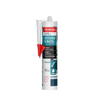 Герметик силиконовый нейтральный санитарный Penosil Kitchen &amp; Bath Fresh, Прозрачный, 280 мл