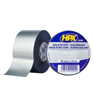 Стрічка ізоляційна HPX 5200, 50 мм Сіра, 33 м