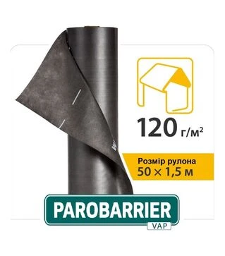 Пароізоляційна мембрана Паробар'єр Jutavap 120 2 12