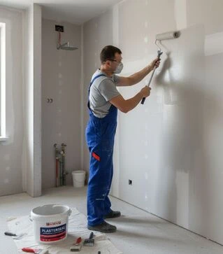 Гідроізоляція полімерно-акрилова KRYS PLASTERSEAL для внутрішніх робіт, Сірий, 7,5 кг