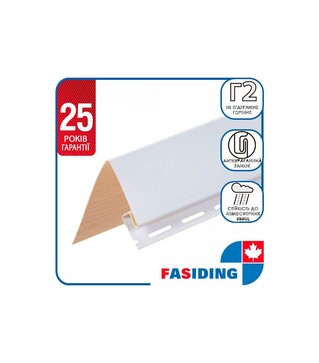 Планка FaSiding Standard/Blockhouse &laquo;Околооконная&raquo;, Хлопок, 5 шт