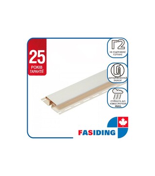 Планка FaSiding Standard/Blockhouse &laquo;З'єднувальна&raquo;, Льон, 10 шт
