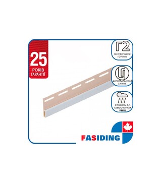 Планка FaSiding Standard/Blockhouse &laquo;Финишная&raquo;, Хлопок, 20 шт