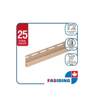 Планка FaSiding Standard/Blockhouse &laquo;Фінішна&raquo;, Мигдаль, 20 шт