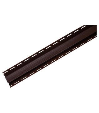 Планка FaSiding Standard/Blockhouse &laquo;Внутрішній кут&raquo;, Коричневий, 10 шт