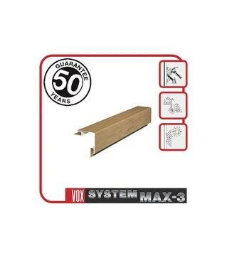 Планка VOX System MAX 3 &laquo;Зовнішній кут&raquo;, Золотий дуб