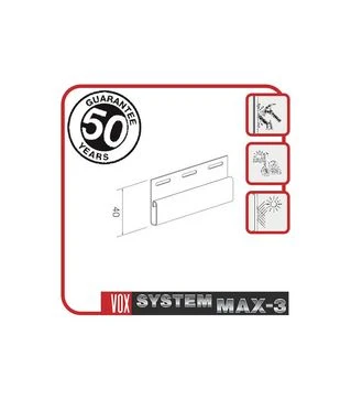 Планка VOX System MAX 3 &laquo;Финишная&raquo;, Золотой дуб