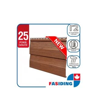Панель вінілова FaSiding WoodHouse, Золотий дуб, 10 шт