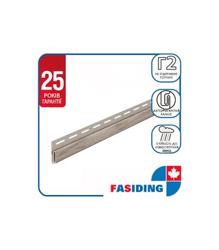 Планка FaSiding WoodHouse &laquo;Финишная&raquo;, мореный дуб, 5 шт