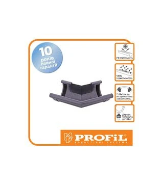 Кут PROFiL зовнішній 90/75, Графітовий 135&deg;
