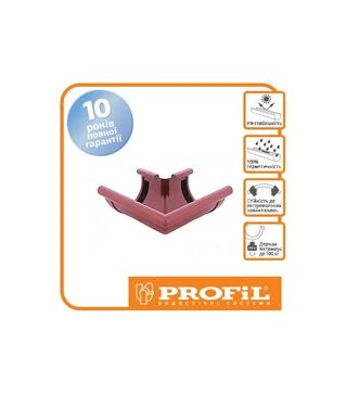 Кут PROFiL зовнішній 90/75, Червоний 90&deg;