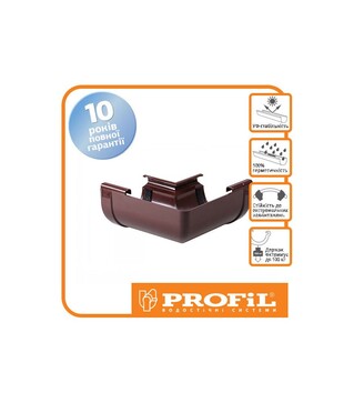 Кут PROFiL внутрішній 130/100, Коричневий 90&deg;