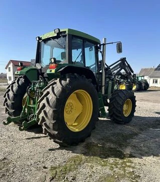 Трактор John Deere 6506 с фронтальным погрузчиком, 1996 г.в, 12110 м/ч, б/у