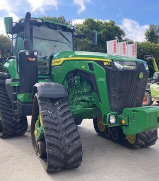 Гусеничный трактор John Deere 8RX 410, 2022 г.в, 3211 м/ч, б/у