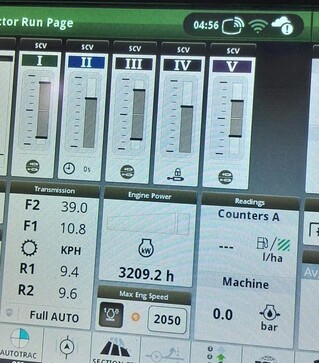 Гусеничный трактор John Deere 8RX 410, 2022 г.в, 3211 м/ч, б/у
