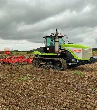Гусеничный трактор Claas Challenger 75E, 2002 г.в, 9963 м/ч, б/у