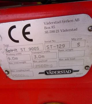 Сеялка V&auml;derstad Spirit ST 900S, 2008 г.в, б/у