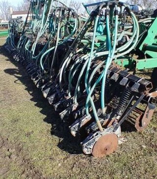Посівний комплекс John Deere 730, 10,9 м + бункер John Deere 1910, б/в