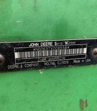 Борона дисковая John Deere 637, 9 м, б/у