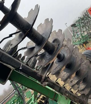 Борона дисковая John Deere 637, 9 м, б/у