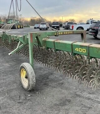 Борона ротаційна John Deere 400, 9,1 м, б/в