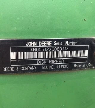 Глибокорозпушувач дисковий John Deere 512, 6,4 м, 7 лап, б/в