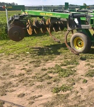 Глибокорозпушувач дисковий John Deere 512, 6,4 м, гладкі диски, б/в
