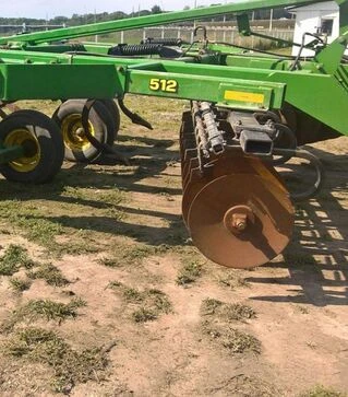 Глибокорозпушувач дисковий John Deere 512, 6,4 м, гладкі диски, б/в