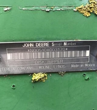 Глубокорыхлитель дисковый John Deere 510, 6,4 м, 7 стоек, гладкие диски, б/у