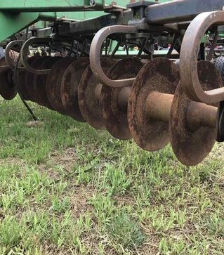 Глубокорыхлитель дисковый John Deere 510, 6,4 м, 7 стоек, гладкие диски, б/у