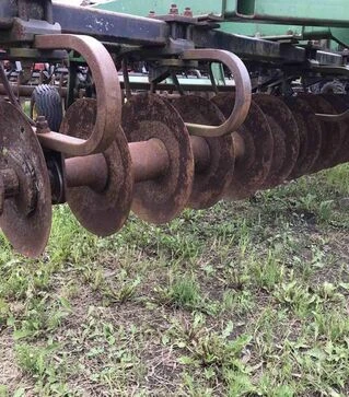 Глубокорыхлитель дисковый John Deere 510, 6,4 м, 7 стоек, гладкие диски, б/у