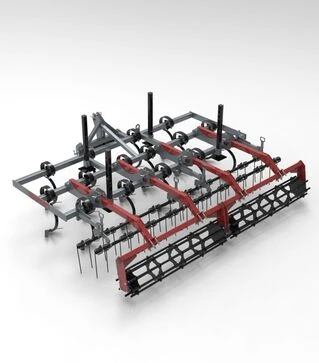 Культиватор VAGRO АКС-3,5 трехрядный, двухвитковая стойка 30х30