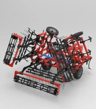 Культиватор Profi Stan КШУ-6000 5-рядний/3-рядна гребінка, S-побіна стійка 12х70