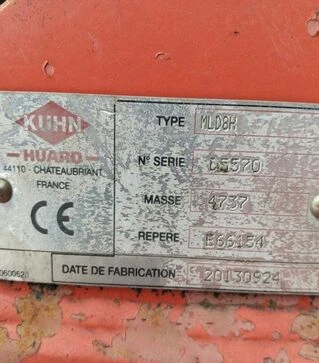 Плуг напівнавісний KUHN MULTI-LEADER, 7+1, 2013 р.в, б/в