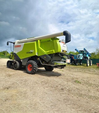 Зернозбиральний комбайн Claas Lexion 760 TT, б/в