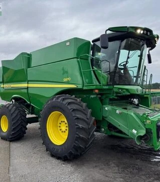 Зерноуборочный комбайн John Deere S670, 2014 г.в., без жатки, б/у