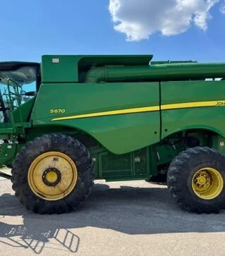 Зернозбиральний комбайн John Deere S670, 2012 р.в, б/в, без жниварки