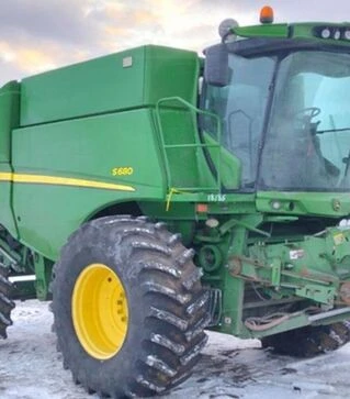 Зерноуборочный комбайн John Deere S680, 2012 г.в., б/у